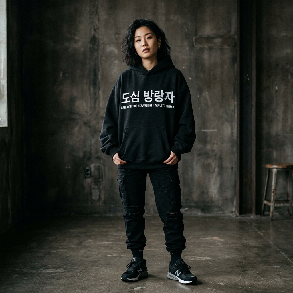Oversized Graphic Hoodie